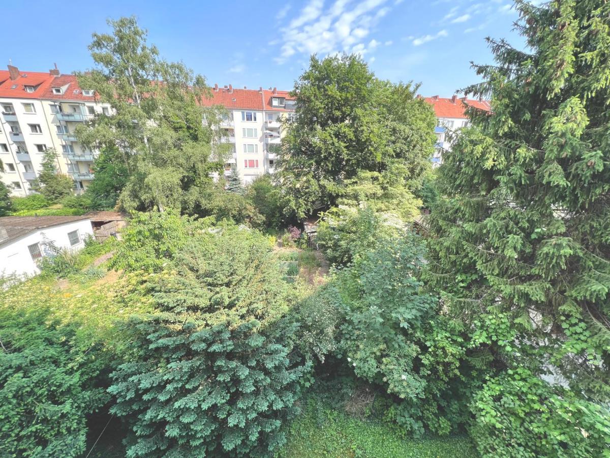 Doppelbett Unterkunft Vahrenwald-List Hannover Esterno foto