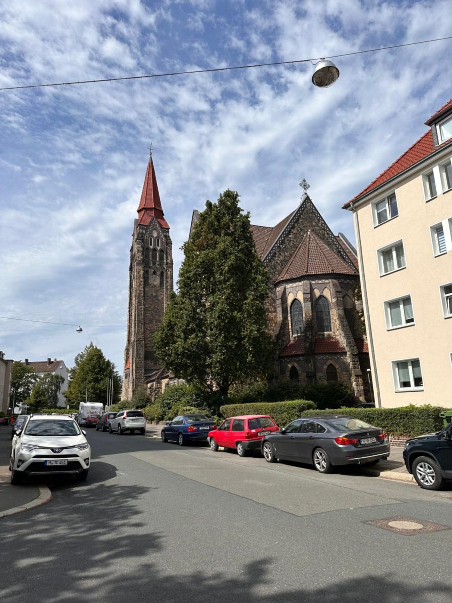Doppelbett Unterkunft Vahrenwald-List Hannover Esterno foto