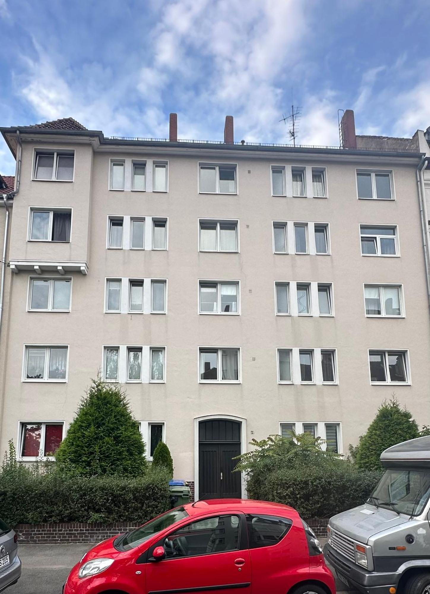 Doppelbett Unterkunft Vahrenwald-List Hannover Esterno foto